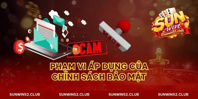 Phạm vi áp dụng của chính sách bảo mật