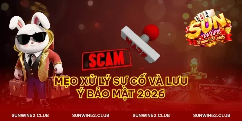 Mẹo xử lý sự cố và lưu ý bảo mật 2026