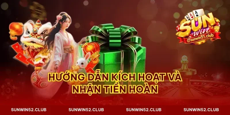 Hướng dẫn kích hoạt và nhận tiền hoàn